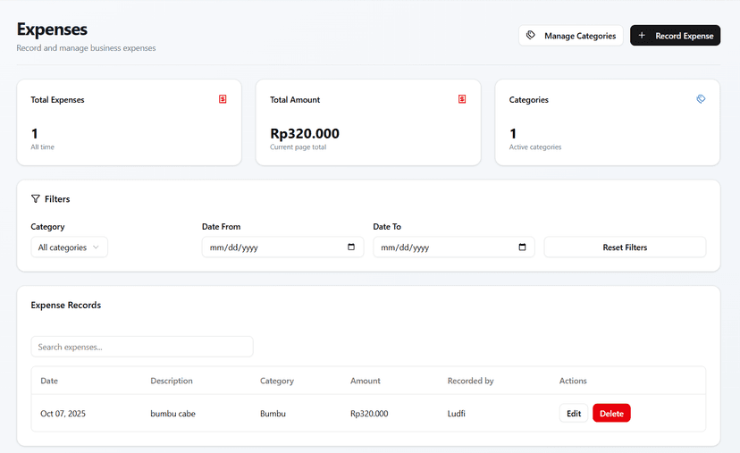 Expense Management